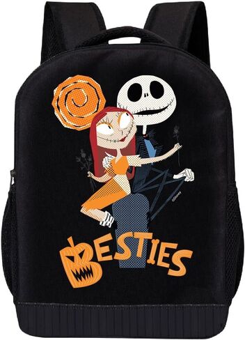 Disney Nightmare Before Christmas Backpack for School | Kids Travel Backpack Jack Skellington School Backpack | Kids Backpack for Girls, Boys, Toddlers, Unisex in Kuwait