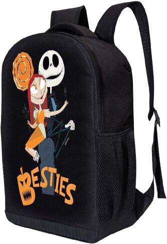 Disney Nightmare Before Christmas Backpack for School | Kids Travel Backpack Jack Skellington School Backpack | Kids Backpack for Girls, Boys, Toddlers, Unisex in Kuwait