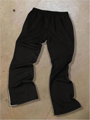 SHENHE Men's Graphic Skull Letter Drawstring Sweatpants Streetwear Track Pants with Pockets in Saudi Arabia