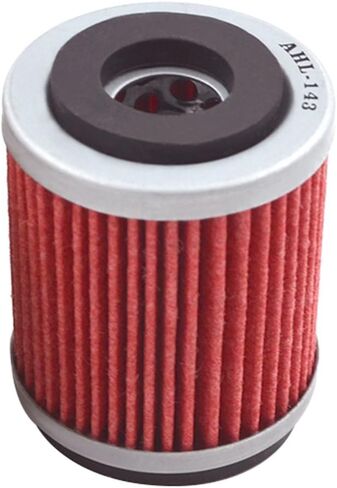 AHL 143 Oil Filter for 1985-2001 Yamaha XT350 350,TT225 225 1986-1987,TT350 343 1990,TT600 600 1997,TTR225 225 2000-2004,TTR230 223 2005-2017 2020,XT200 200 1982-1983,XT225 225 2001-2007(pack of 3) in Saudi Arabia