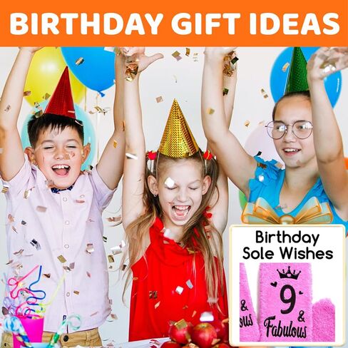 أفكار هدايا عيد الميلاد التاسع من HAPPYPOP للفتيات - جوارب للأطفال بعمر 9 سنوات، هدايا للفتيات بعمر تسع سنوات، هدايا للفتيات بعمر 9 سنوات in Kuwait