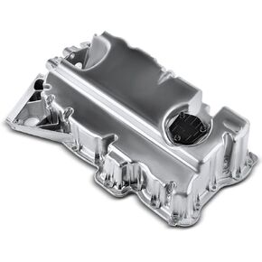 A-Premium Engine Oil Pan with Drain Plug Compatible with Volkswagen Passat 2006-2010, Passat CC 2010-2010, CC 2009-2010, 3.6L, GAS, Replace # 03H103601J