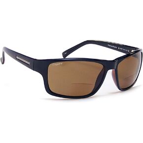 Coyote Eyewear BP-13 Polarized Reader Sunglasses (2.50), Black