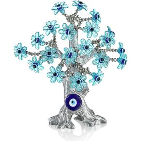 Turkish Blue Evil Eye Tree,Protection & Prosperity Evil Eye Home Decor for or Office, Blessing Gift for Good Luck