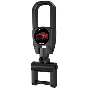 Metal Car Fob Key Chain with 2 Detachable Key Rings Car Key buckle Compatible with Tundra