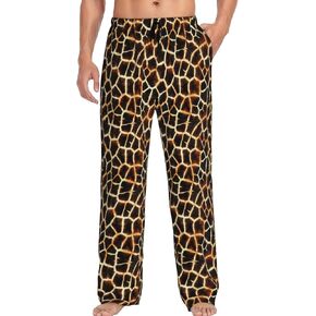 Men's Pajama Pants Pjs Bottoms With Pockets Sleep Lounge Pants For Men