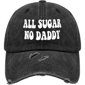 جميع قبعات Sugar No Daddy للنساء قبعات بيسبول مغسولة وناعمة وقابلة للتنفس in Saudi Arabia