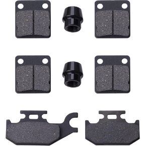 Front and Rear Brake Pads for 400 YFM400FG YFM450FGH YFM450FGSE 4x4 Kodiak 400 YFM400A YFM400FAH YFM450FASE Wolverine 450 YFM450FX 2000-2010
