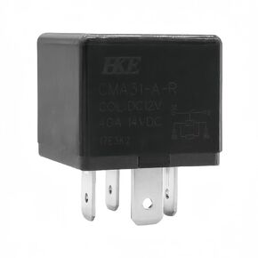 141951253B #53 12VDC 40A Automotive Relay - SPST(NO) Configuration, Quick Connect Terminals, Compatible with Multiple Part Numbers