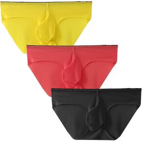 underwear for man sexy briefs for men pack bulge enhancing boxer briefs short leg man Low Rise 3-pack 3156