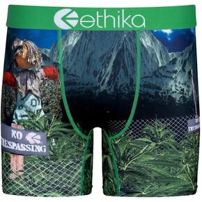 Ethika Mens MID Boxer Brief | The Garden