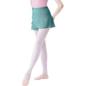 Teen Girls Women Ballet Skirts Opaque Chiffon Dance Cover up