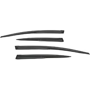 OCPTY Window Visors Fits for 2012-2015 For Honda For Civic Tape-on Rain Guards Side Window Wind Deflectors 4 Pieces(2PCS Front+2PCS Rear)