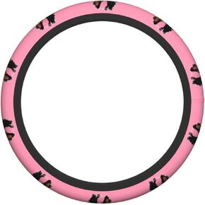 Universal 15 Inch Auto Car Steering Wheel Cover for Women Girls