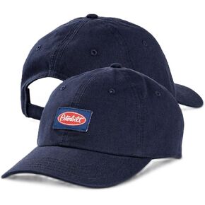 Vintage Washed Hat Peterbilt Blue