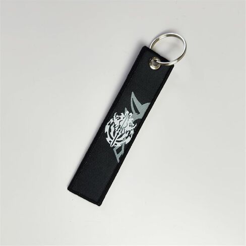 2 PCS Motorcycle Keychain Cool Embroidered Anime Jet Tag JDM Anime Keychains for Keys Motorcycles in Saudi Arabia