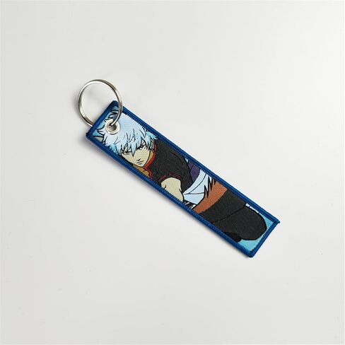 2 PCS Motorcycle Keychain Cool Embroidered Anime Jet Tag JDM Anime Keychains for Keys Motorcycles in Saudi Arabia
