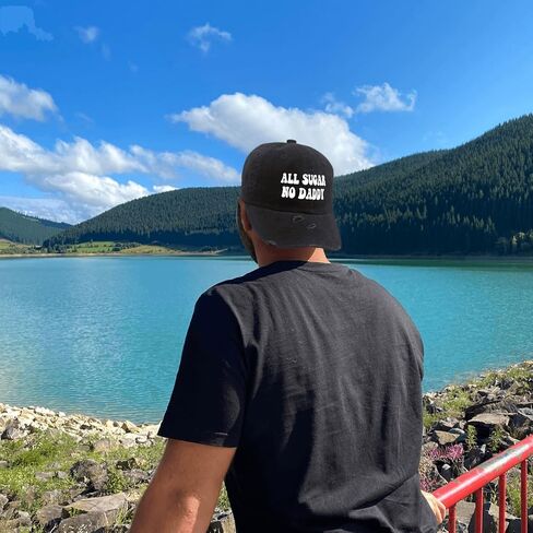 All Sugar No Daddy Hats for Women Washed Distressed Baseball Caps Soft Washed Ball Caps Breathable in Saudi Arabia