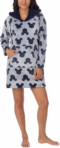 Disney Womens Mickey Mouse Fleece Lounge Hoodie in Saudi Arabia