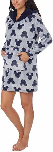 Disney Womens Mickey Mouse Fleece Lounge Hoodie in Saudi Arabia