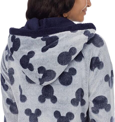 Disney Womens Mickey Mouse Fleece Lounge Hoodie in Saudi Arabia