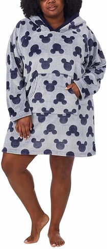 Disney Womens Mickey Mouse Fleece Lounge Hoodie in Saudi Arabia