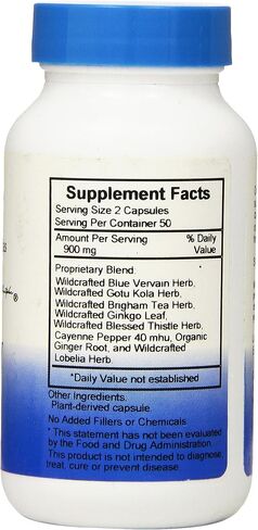 Dr. Christopher's Memory Plus Herbal Blend - Brain Supplements for Memory and Focus - Memory Supplement for Brain - Supports Cognitive Function, Energy, Alertness, and Concentration in Saudi Arabia