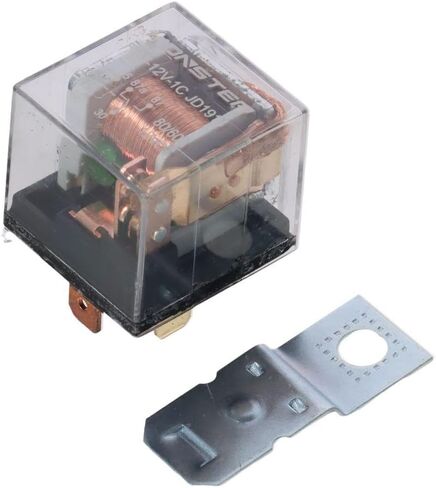 BYOBYO 2Pcs 5 Pin 80A 12V Universal Transparent Car Automotive Relay,Car Vehicle Motor Fuse Relay for Cars, Motorcycles in Saudi Arabia