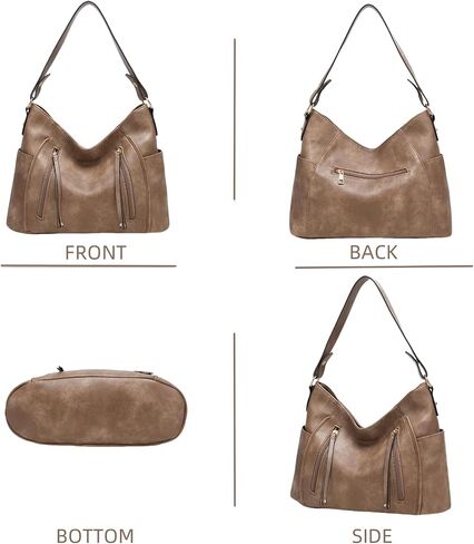 Women Handbag Travel Tote Bag Vintage Purses and Handbags Set Boho Style Work Shoulder Bags for Women Dating Work in Saudi Arabia