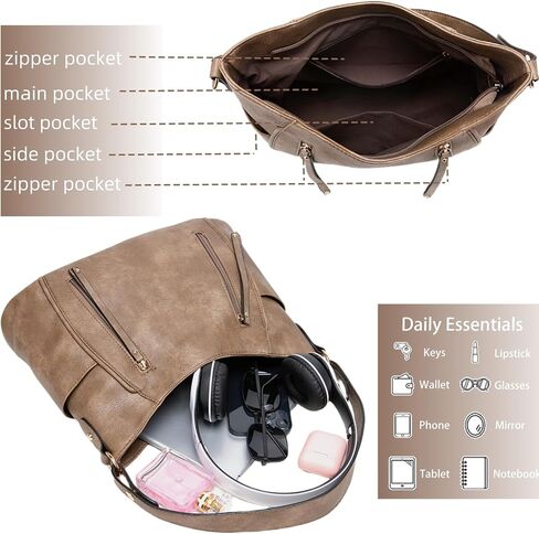 Women Handbag Travel Tote Bag Vintage Purses and Handbags Set Boho Style Work Shoulder Bags for Women Dating Work in Saudi Arabia