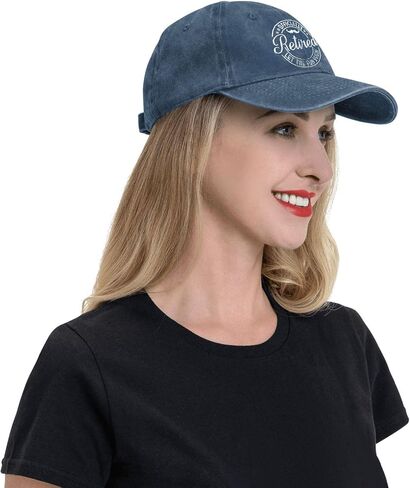 Officially Retired Retirement Hat for Women Men Embroidered Baseball Cap Personalized Funny Retired Gift Ideas in Saudi Arabia