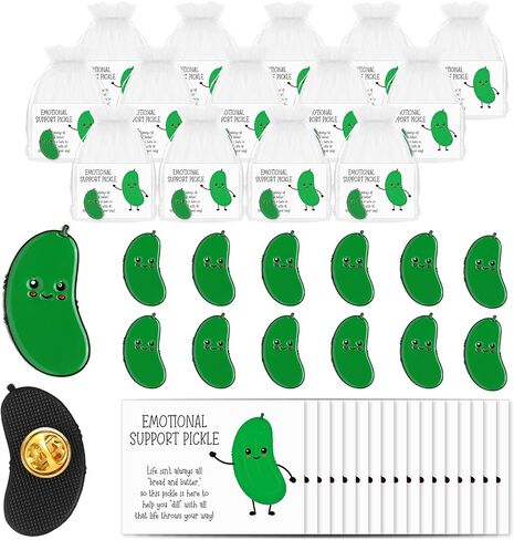 25 Sets Positive Avocado Gifts Cute Avocado Pin Emotional Support Avocado Lapel Pin Inspirational Cards and Gift Bag Appreciation Gifts for Coworker Employee Team Students Office in Saudi Arabia