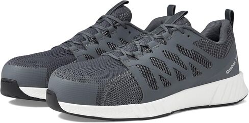 Reebok Men's Rb5425 Fusion Flexweave Work Construction Shoe Charcoal Safety in Saudi Arabia