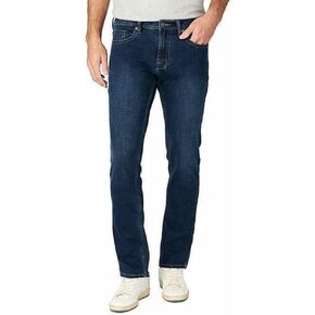 Buffalo David Bitton Men's Jackson Straight Fit Jeans (US, Waist Inseam, 38, 34, Regular, Regular, Blue Medium)
