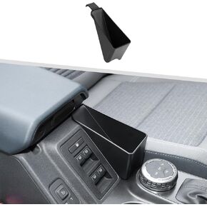Jimen Center Console Hanging Organizer Compatible with Ford Bronco 2021-2023, Armrest Side Tray Storage Box