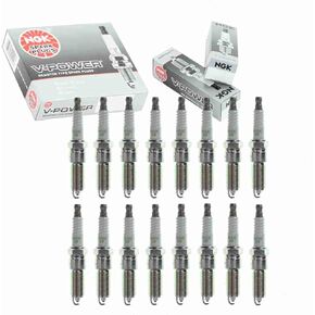 16 pc NGK V-Power Spark Plugs compatible with Dodge Magnum 5.7L V8 2005-2008