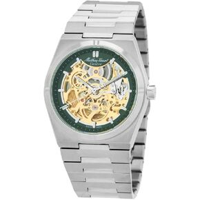 Mathey-Tissot Zeus Skeleton Automatic Green Dial Men's Watch H118CFAV
