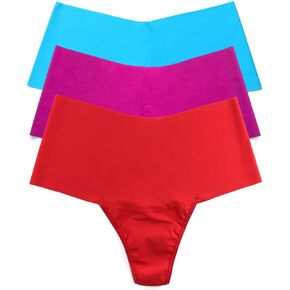 مجموعة من 3 قطع من سراويل هانكي بانكي النسائية ذات الارتفاع العالي in Kuwait