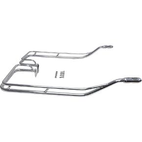 Nostalgic Saddlebag Guard Rails for 1993-2008 Harley Davidson Touring Hard Bags