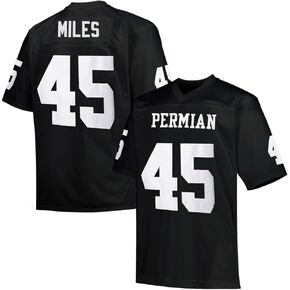 Boobie Miles 45 Permian Friday Night Lights Movie Football Jersey White Black Men's Shirt