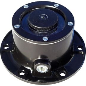 Standard Aluminum Black Steer Hub Cap