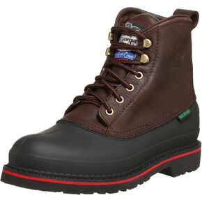 Georgia Boot Men's Muddog Waterproof Steel Toe Work Boots, Dark Chocolate, 9 W US