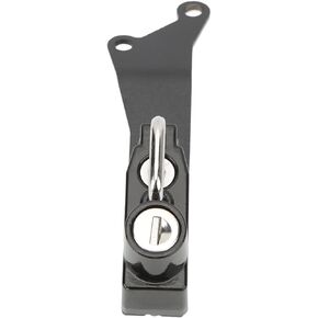 Motorcycle Helmet Security Lock Motorcycle Helmet Lock Black 2 Keys Anti Theft Helmet Lock Replacement for Tenere700 2019‑2022