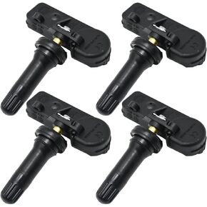 4 PCS 6F2Z-1A189-A 7L1Z-1A189-A Tire Pressure Sensor Replacement for Ford F150 06-08 Explorer Mustang Ranger Expedition Escape Focus Lincoln Mazda Mercury, Replaces 6F2Z1A15 6F2A1A176AE