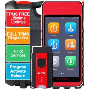 Autel MaxiTPMS ITS600 TPMS Programming Tool, Full TPMS Diagnostic, Upgrade of TS508/TS601, TPMS Relearn/Reset/Scan, Oil/EPB/BMS/SAS Resets, Free Lifetime TPMS Updates, Work with TBE200/TBE100