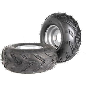16x8-7 ATV WHEELS with RIMS 4 HOLES (Silver)