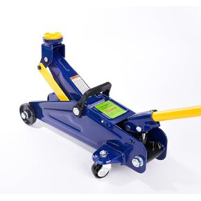 Aain 2 Ton Hydraulic Floor Jack,car jack Hydraulic Trolley Service,Lifting Range 5-1/8" to 13",Floor Jack with 4000 lb Capacity,Blue