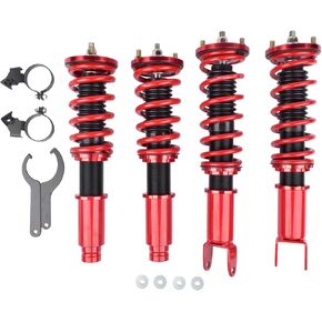 GELUOXI Coilover Height Adjustable Suspension Shocks Kit Replacement for Honda Civic 1988-2000 CRX 1988-1991 Acura Integra 1990-2001