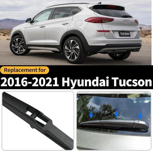 ONLY Rear Wiper, Replacement for Toyota C-HR, For Mazda CX-5 CX-7 CX-9, For Hyundai Santa Fe 2007-2012 Rear Windshield Wipe in Saudi Arabia