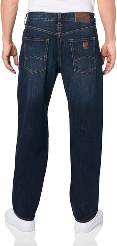 Armani Exchange Men's J88 Relaxed Straight Fit Non Stretch Denim in Saudi Arabia